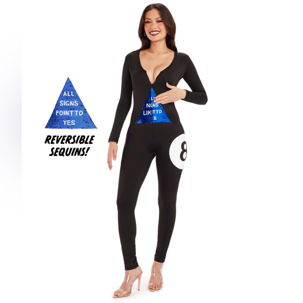 🎱 NWT! Tipsy Elves Magic 8 Ball Costume